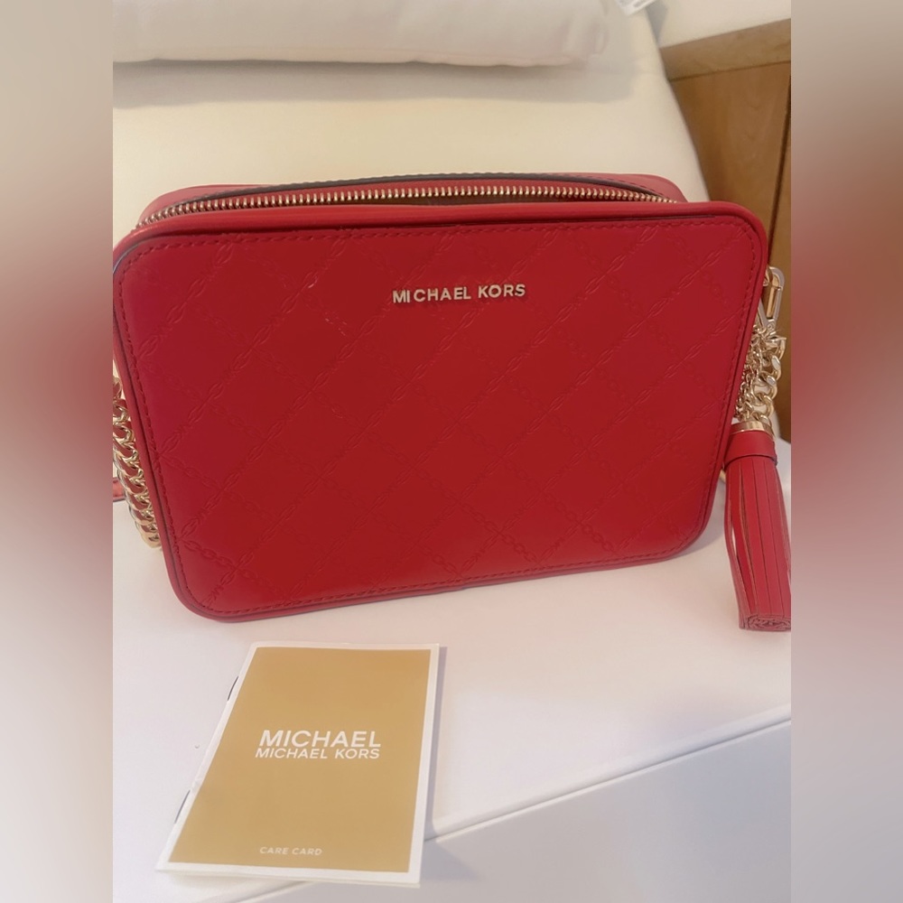 Michael Kors Red Cross body bag